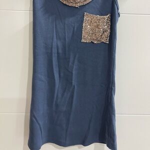 Italian tshirt with Rose gold ringtones one size fits all